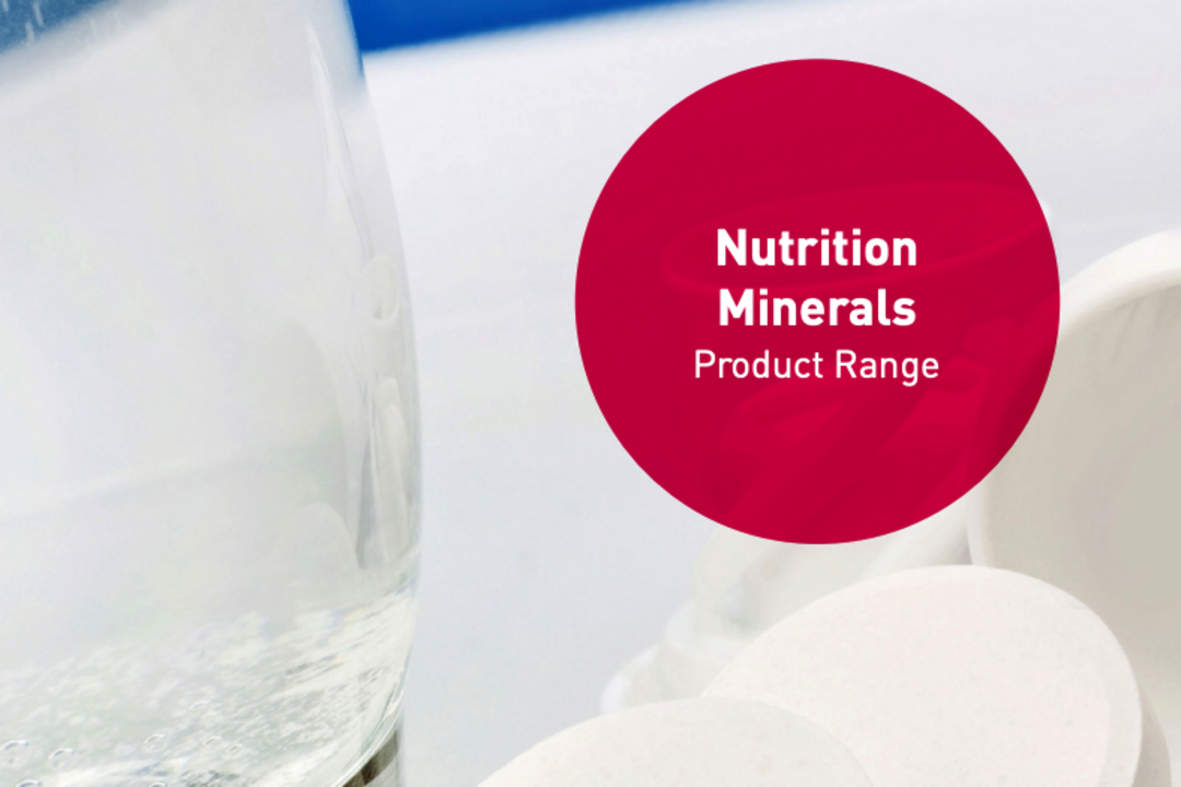 Broschure nutrition minerales